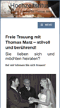 Mobile Screenshot of hochzeitsritus.de